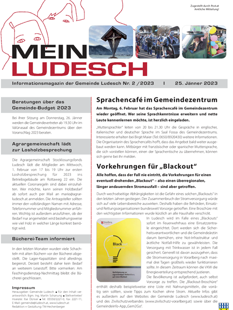 Mitteilungsblatt 2023/02